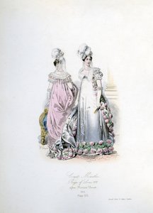 Mantos de corte durante el reinado de Luis XVIII