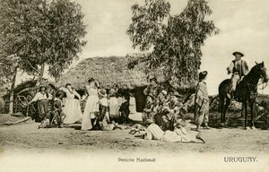 Escenas criollas en Uruguay. de Unbekannter Künstler
