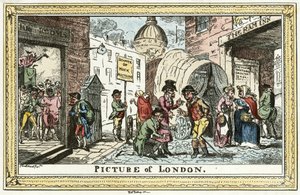 Cruikshank - Imagen de Londres
