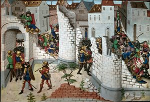 Cruzada: la toma de Jerusalén. Detalle. (miniatura)