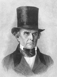 Daniel Webster, político estadounidense (foto en blanco y negro) de Unbekannt