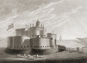 Castillo de Deal (grabado) de Unbekannter Künstler