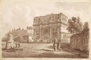 Arco de Constantino en Roma