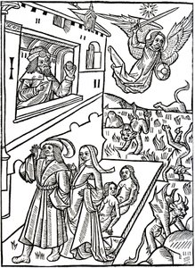 Los demonios son perseguidos por el Arcángel San Miguel, mientras los humanos continúan con sus actividades de Alec Hunter