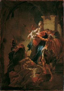 La decapitación de Juan el Bautista de Unbekannter Künstler
