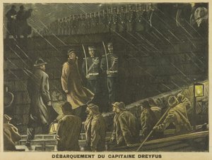 Desembarco de Dreyfus, 9 de julio de 1899 de Unbekannt