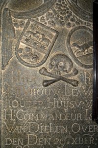 Lápida holandesa en la Iglesia de San Francisco (foto)