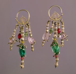 Pendientes, Asia Central de Unbekannt