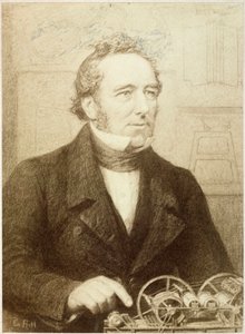 Edward Cowper, inventor británico, c.1830 de Unbekannt