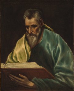 El Greco - Retrato de un apóstol (San Felipe), Fogg de Unbekannter Künstler