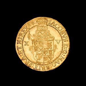 Ryal de oro martillado inglés Moneda de Unbekannter Künstler