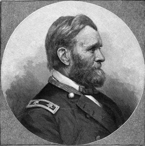 Grabado de Ulysses S. Grant