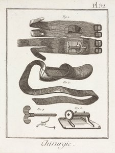 Equipamiento, dispositivos quirúrgicos de la Edad Moderna de Unbekannt