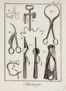 Equipamiento, Instrumentos quirúrgicos de la Edad Moderna de Unbekannt