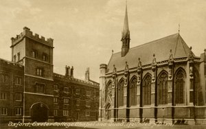 Exeter College, Oxford de Unbekannter Künstler