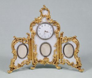Reloj de escritorio estilo Luis XV de Fabergé de Unbekannt