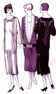 Moda: vestidos en mayo de 1925 de Unbekannter Künstler