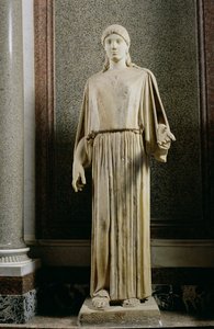 Figura femenina con peplos, griega de Unbekannt