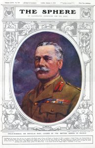 Field - Marshal Sir Douglas Haig, jefe de los ejércitos británicos en Francia de Unbekannter Künstler