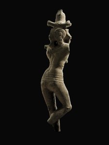 Figura de Venugopala, sur de la India, finales del período Chola / principios del período Vijayanagar, finales del siglo XIII / principios del siglo XIV de Unbekannt
