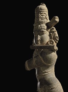 Figura de Venugopala, sur de la India, período Chola tardío / Vijayanagar temprano, finales del siglo XIII / principios del siglo XIV de Unbekannt