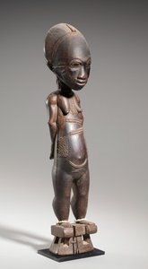 Par de figuras, finales de 1800-principios de 1900