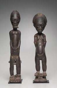Par de figuras, finales del siglo XIX a principios del siglo XX de Unbekannt