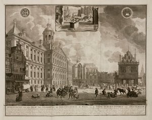 Bomberos en Ámsterdam, Holanda