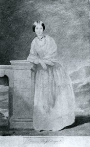 Florence Nightingale, enfermera y reformadora hospitalaria inglesa, c 1860 de Unbekannt