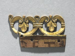 Fragmento de una cresta ornamental de un relicario, c.1165-1180 de Unbekannt