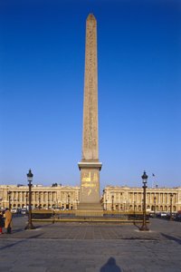 Francia, París, Obelisco de Luxor en la Place de la Concorde, obelisco egipcio con jeroglíficos dorados. de Unbekannt
