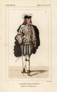 François-Cesar Letellier, marqués de Courtanvaux, científico y militar, miembro de la Academia de Ciencias
