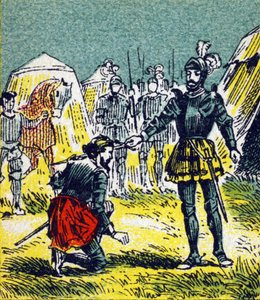 Francisco I arma de caballero por Bayard el 15 de septiembre de Unbekannt
