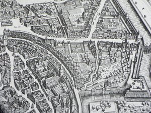 Frankfurt Judengasse 1628 de Unbekannter Künstler