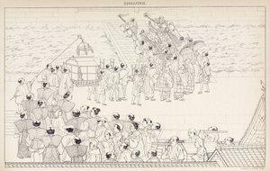 Procesión fúnebre, Japón de Unbekannt