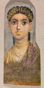 Retrato funerario de una niña joven, c.25-37