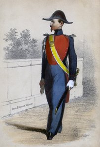 Guardia de París a pie de Unbekannter Künstler