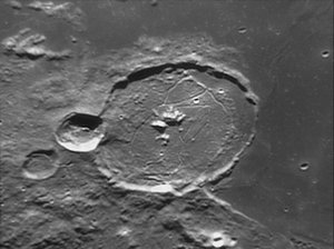 Cráter Gassendi, 20 de febrero de 2005 de Unbekannter Künstler
