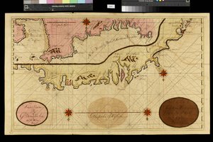 Mapa geográfico: representación de Cartagena en Colombia, realizada por el cartógrafo holandés Gerard van Keulen (1678-1726) 1709-1713. Biblioteca Angelica, Roma