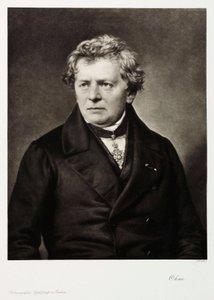 Georg Simon Ohm, físico alemán, c 1840 de Unbekannt