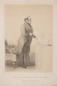 George Hudson, presidente ferroviario inglés de Unbekannt