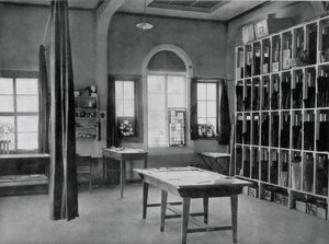 Estudio de pintura en vidrio, de los talleres de la Bauhaus, Weimar de Unbekannt