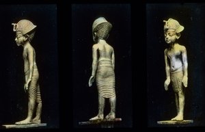 estatuilla dorada de Unbekannter Künstler