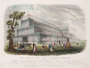Gran Exposición 1851 El Palacio de Cristal, Londres