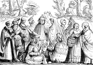 Gitanos - gitanos y gitanas adivinos de Unbekannter Künstler