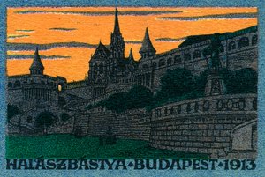 Bastión de los Pescadores Budapest de Unbekannter Künstler