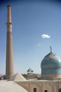 Cúpula de Harun Vilayet y el minarete de Ali, probablemente siglo XVII
