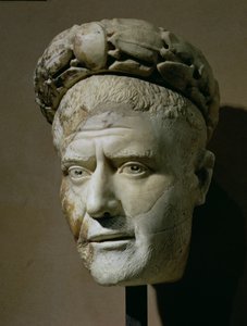 Cabeza de Filipo el Árabe, Emperador Romano (244-249) de Unbekannt