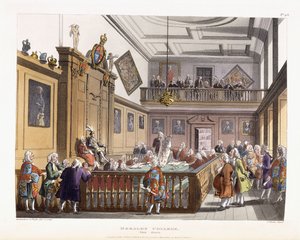 Colegio de Heraldos: El Salón, de "El Microcosmos de Londres", 1808-1810 de Unbekannt
