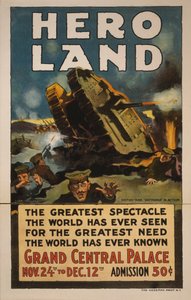 Póster de Hero Land, Nueva York, Nueva York de Unbekannt
